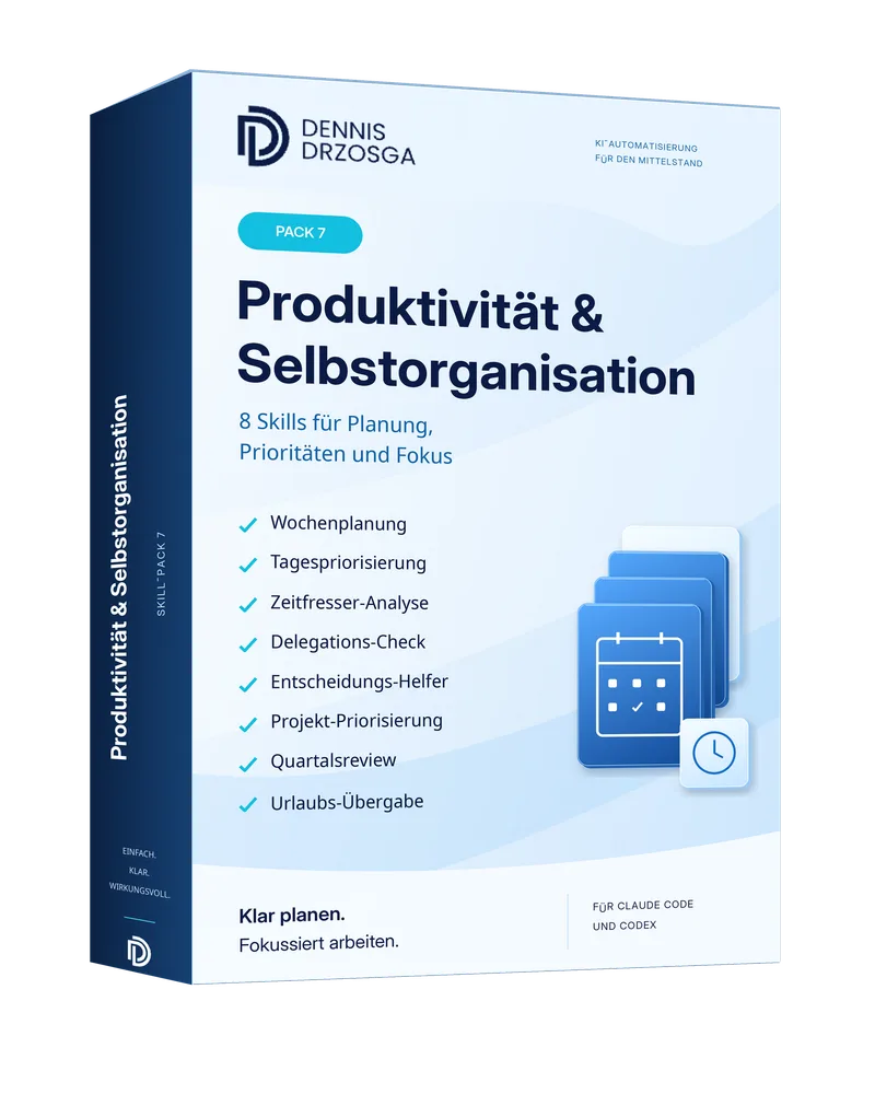 Produktbox Skill-Pack Produktivität & Selbstorganisation